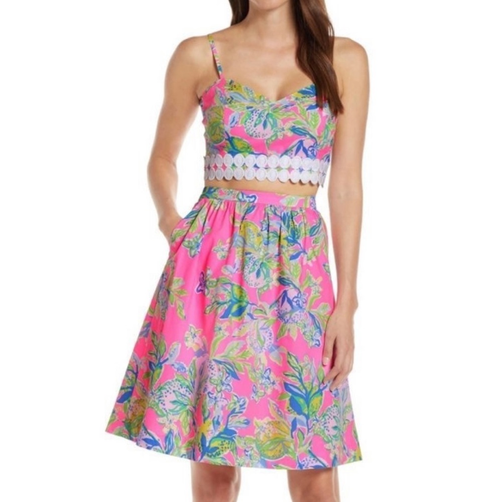 2 pieces Lilly Pulitzer dress set